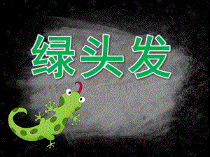 绿头发PPT课件教案小班课件：绿头发.pptx
