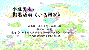 小班美术《小鸟回家》视频 课件 教案小班美术《小鸟回家》课件.pptx
