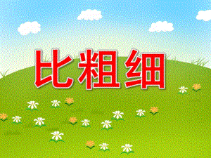 比粗细PPT课件教案图片PPT课件.pptx