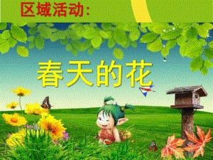 中班区域活动《春天的花》PPT课件中班区域《春天的花》.ppt