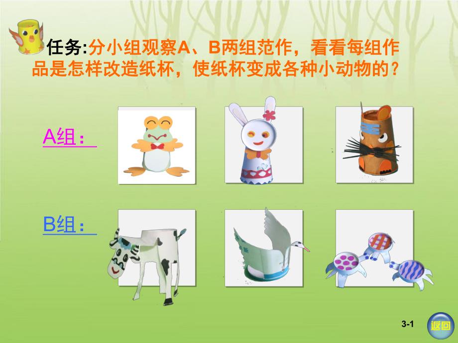 幼儿园手工制作《纸杯小动物》PPT课件纸杯小动物.pptx_第2页