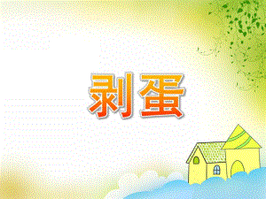 剥蛋PPT课件教案图片剥蛋.ppt