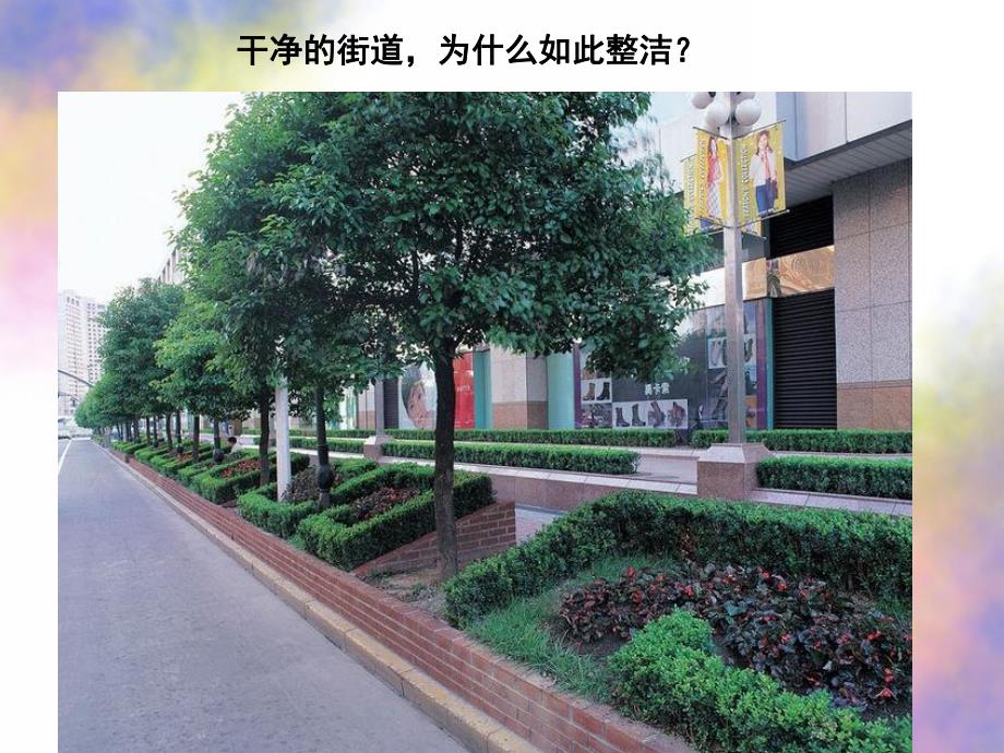 幼儿园优质公开课社会《城市美容师》PPT课件教案幼儿园优质公开课-社会《城市美容师》.pptx_第2页
