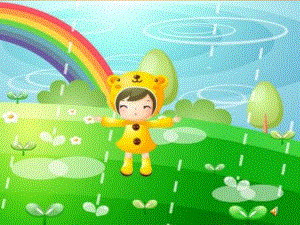 中班语言活动《欢迎小雨点》课件教案视频专用课件.ppt