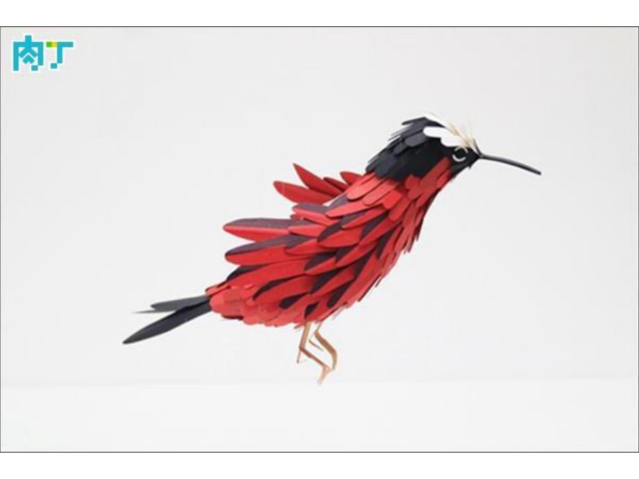 中班美术《美丽的小鸟(折纸作品)》PPT课件教案幼儿园课件美丽的小鸟(折纸.ppt_第3页