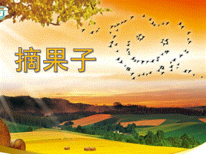 中班音乐《摘果子》PPT课件教案幼儿园摘果子.ppt