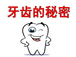 牙齿的秘密PPT课件教案图片.pptx