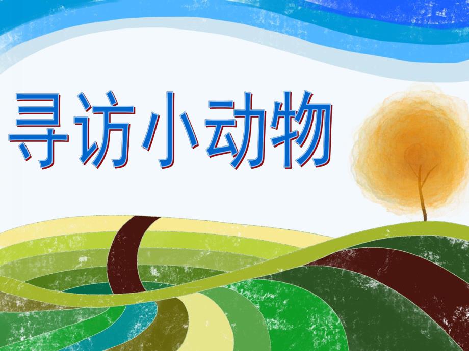 幼儿园《寻访小动物》PPT课件2.1寻访小动物》PPT课件.pptx_第1页