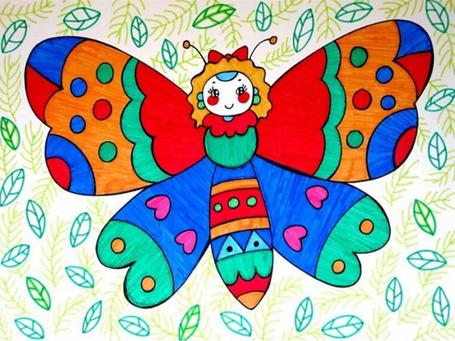 中班美术活动《美丽的蝴蝶》PPT课件教案PPT课件.ppt_第2页