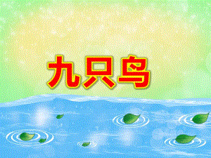 九只鸟PPT课件教案图片《九只鸟》.ppt