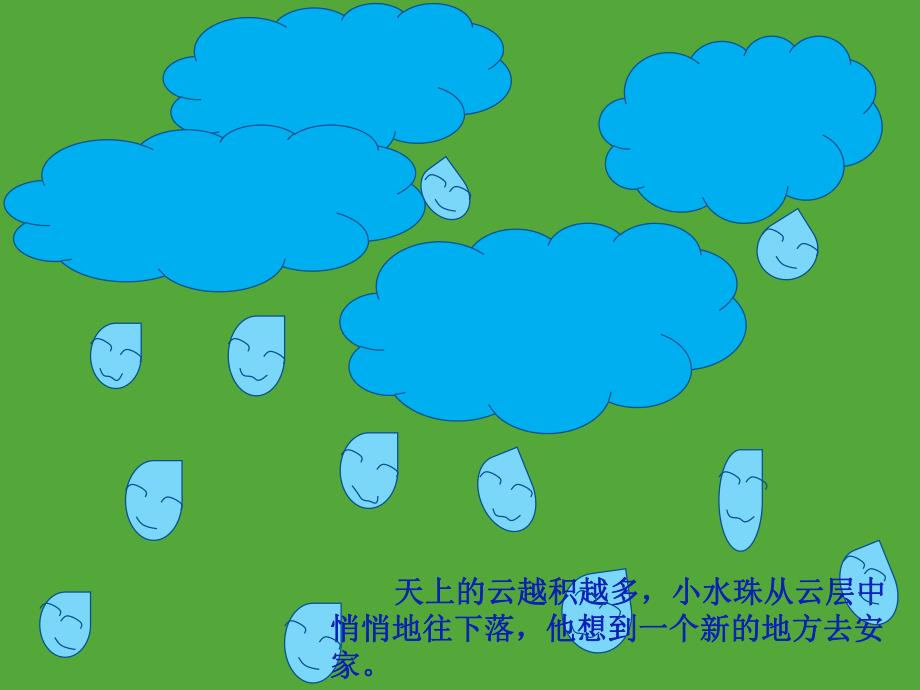 中班语言《小水珠找家》PPT课件教案半日开放《小水珠找家》.ppt_第2页