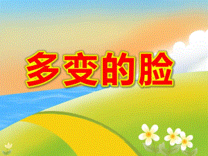 中班语言《多变的脸》PPT课件教案各种各样的脸.ppt