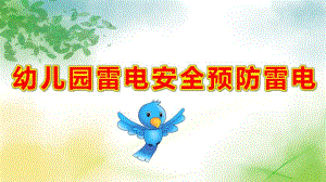幼儿园雷电安全预防雷电PPT课件教案预防雷电安全课件.pptx