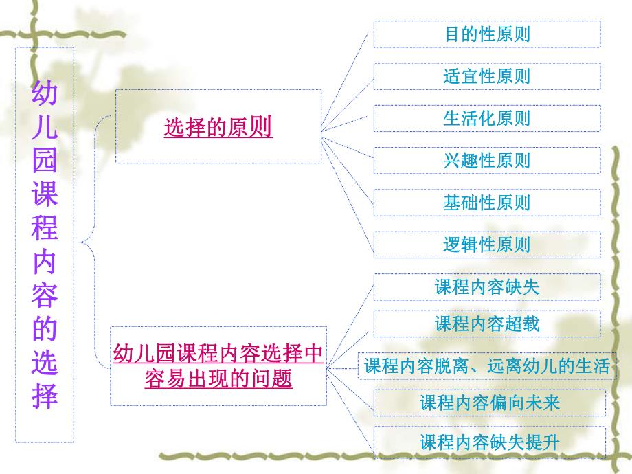 幼儿园课程内容的选择PPT第三节-幼儿园课程内容的选择.pptx_第2页