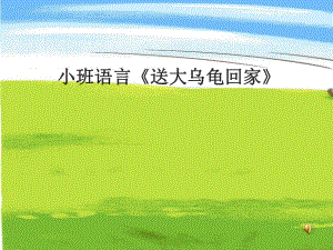 课件送大乌龟回家.ppt