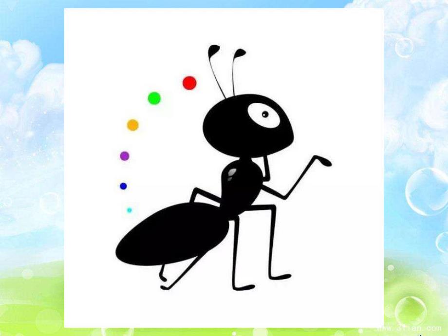 大班美术《忙碌的蚂蚁》PPT课件教案蚂蚁搬西瓜.ppt_第3页