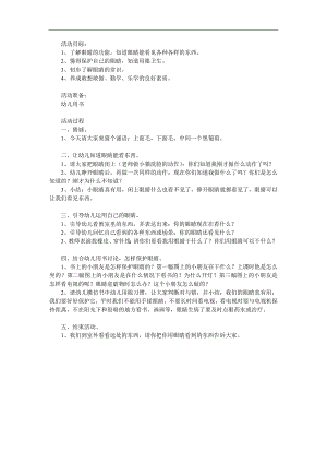 中班健康《我会保护眼睛》PPT课件教案参考教案.docx