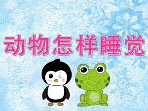 大班科学《动物怎样睡觉》PPT课件教案PPT课件.ppt