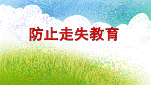 幼儿园防止走失教育PPT课件幼儿园防止走失教育PPT课件.ppt