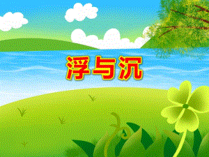 大班科学活动《浮与沉》PPT课件教案PPT课件.ppt
