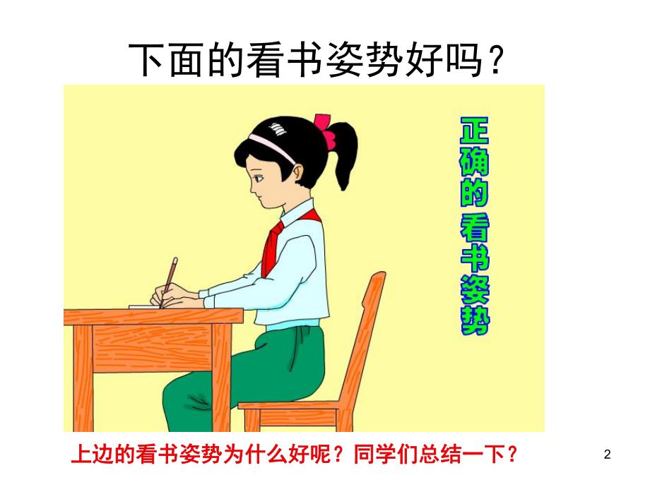 正确坐姿PPT课件教案图片正确握笔姿势和坐姿(课堂PPT.ppt_第2页