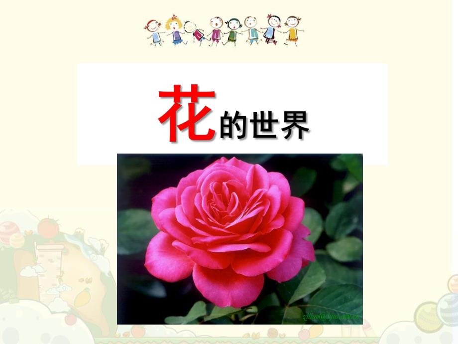 大班科学《花的世界》PPT课件幼儿园教学--花的世界.ppt_第1页