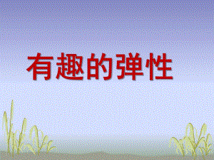 大班科学《有趣的弹性》PPT课件教案有趣的弹性.ppt