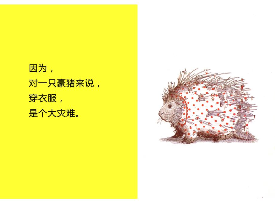 大班语言大班绘本阅读《动物绝对不应该穿衣服》多版课件PPT+教案+音乐赠视频动物绝对不能穿衣服.ppt_第2页