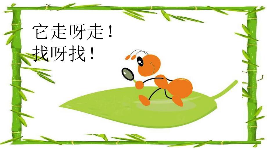 托班语言《小蚂蚁找饼干》PPT课件教案小蚂蚁找饼干--托班.ppt_第3页