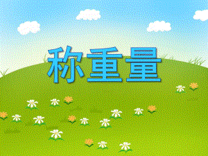 大班数学《称重量》PPT课件大班数学《称重量》PPT课件.ppt