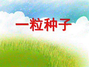大班语言《一粒种子》PPT课件大班语言《一粒种子》PPT课件.ppt