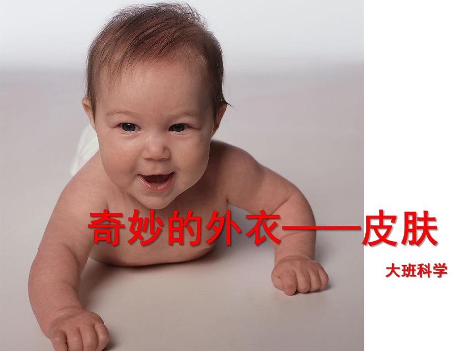 大班科学《奇妙的外衣——皮肤》PPT课件教案奇妙的外衣——皮肤.ppt_第1页