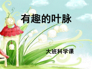 大班科学《有趣的叶脉》PPT课件教案有趣的叶脉.ppt