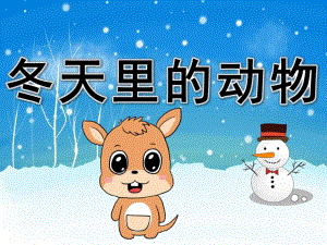大班科学《冬天里的动物》PPT课件教案PPT课件.ppt
