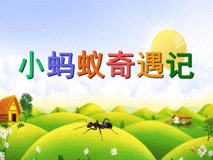 幼儿园故事《小蚂蚁奇遇记》PPT课件教案配音音乐ppt课件.ppt