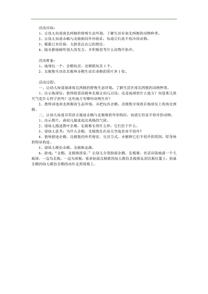 小班科学《不怕冷的动植物》PPT课件教案参考教案.docx