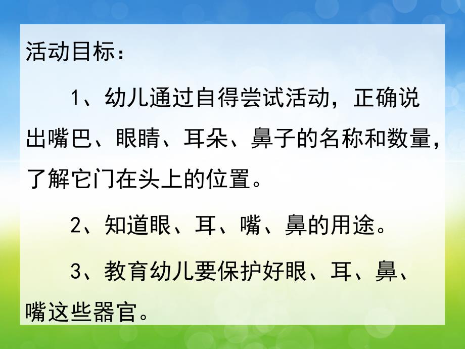 小班健康《我的小脸》PPT课件教案PPT课件.ppt_第2页