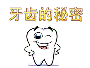 大班《牙齿的秘密》PPT课件教案.ppt