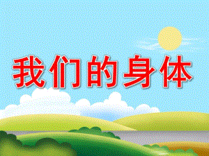 幼儿园助教《我们的身体》PPT课件教案PPT课件.ppt