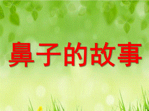 大班综合《鼻子的故事》PPT课件教案ppt课件.ppt