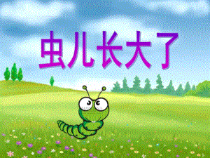 小班健康《虫儿长大了》PPT课件教案ppt课件.ppt