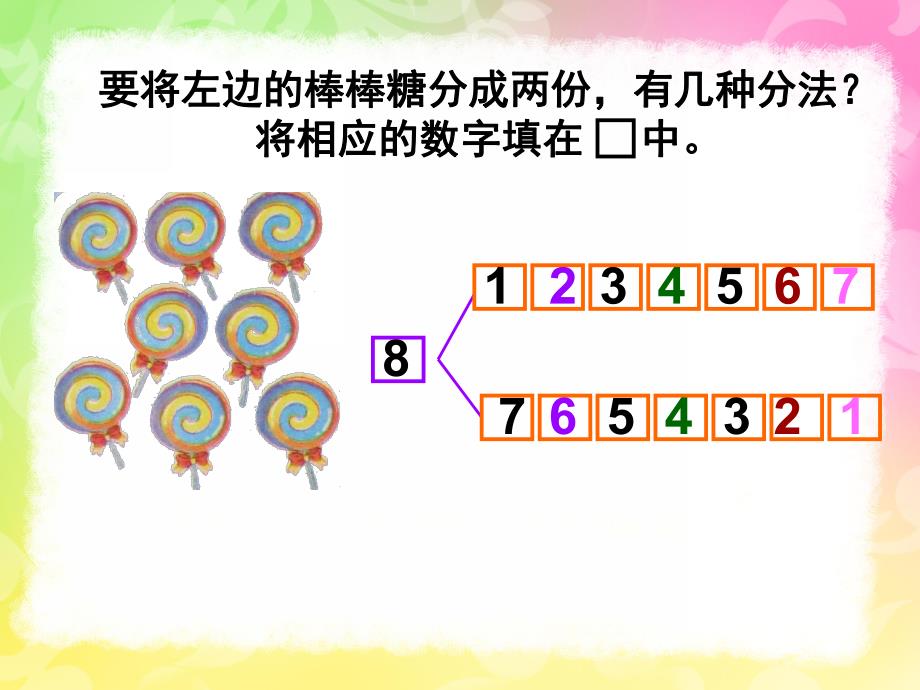 幼儿园《8的组成加减法》PPT课件教案8的组成加减法.ppt_第2页