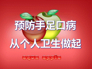 幼儿园《预防手足口病从个人卫生做起》PPT课件.ppt