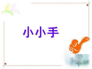 幼儿园《小小手》PPT课件教案《小小手》课件.ppt