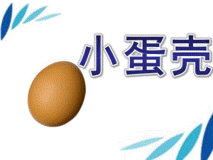 中班语言《小蛋壳》PPT课件教案中班语言-小蛋壳课件.ppt
