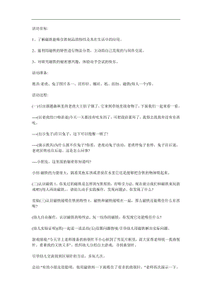 中班科学《有趣的磁铁》PPT课件教案参考教案.docx