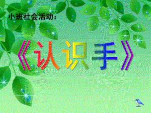 小班社会《认识手》PPT课件教案ppt课件.ppt