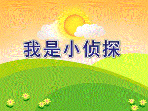 小班数学《我是小侦探》PPT课件教案我是小侦探.ppt