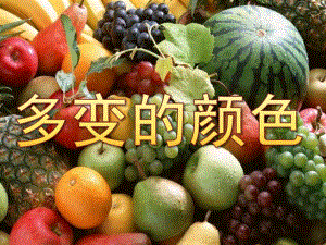 大班美术活动《多变的颜色》PPT课件教案大班多变的颜色.ppt