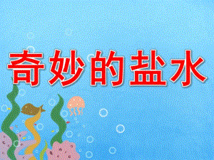 大班科学《奇妙的盐水》PPT课件教案PPT课件.ppt
